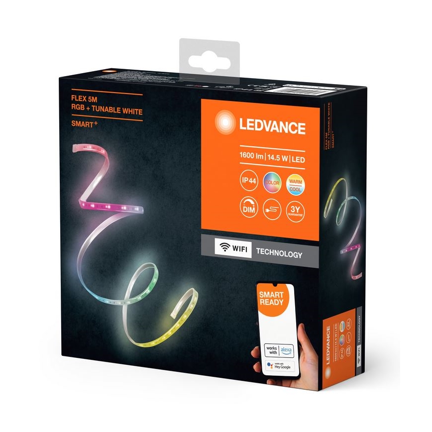 Ledvance - LED RGB+TW Dimmerabile per esterni striscia FLEX 5m LED/14,5W/230V 2700-6500K IP44 Wi-Fi