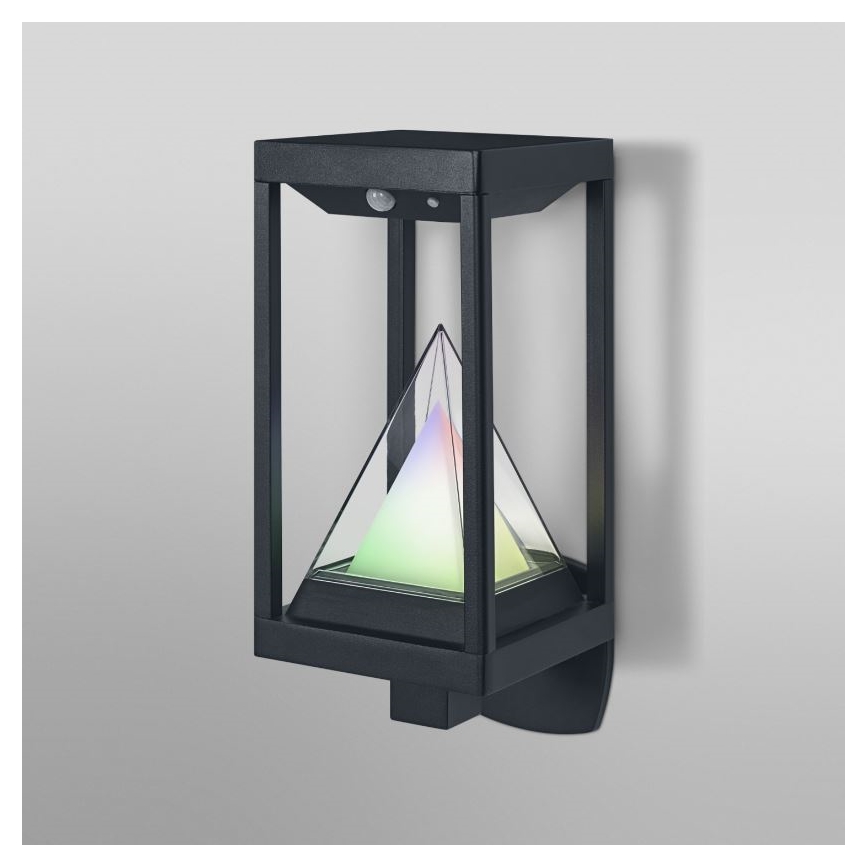 Ledvance - LED RGBW Applique solare dimmerabile con sensore SMART+ ALPS LED/6W/3,7V 3000K IP44