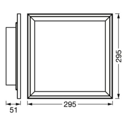 Ledvance - Plafoniera LED RGBW dimmerabile SMART+ PLANON LED/18W/230V 2700-6500K Wi-Fi