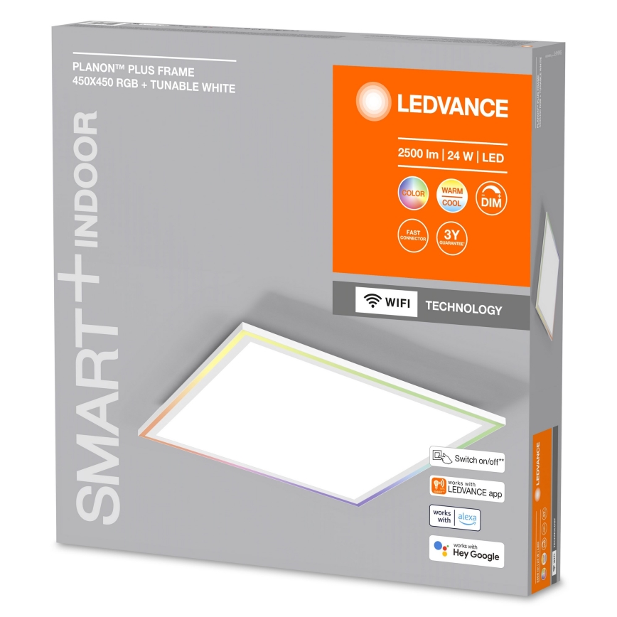 Ledvance - Plafoniera LED RGBW dimmerabile SMART+ PLANON LED/24W/230V 2700-6500K Wi-Fi