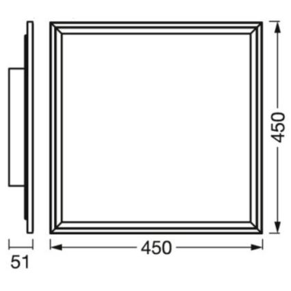 Ledvance - Plafoniera LED RGBW dimmerabile SMART+ PLANON LED/24W/230V 2700-6500K Wi-Fi