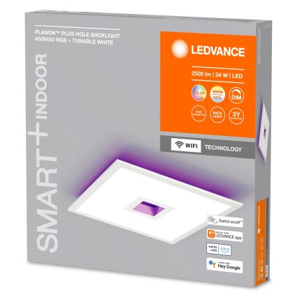 Ledvance - Plafoniera LED RGBW dimmerabile SMART+ PLANON LED/24W/230V 2700-6500K Wi-Fi