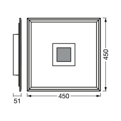 Ledvance - Plafoniera LED RGBW dimmerabile SMART+ PLANON LED/24W/230V 2700-6500K Wi-Fi