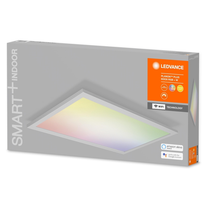 Ledvance - Plafoniera dimmerabile a LED RGBW SMART+ PLANON LED/28W/230V 30x60 cm Wi-Fi