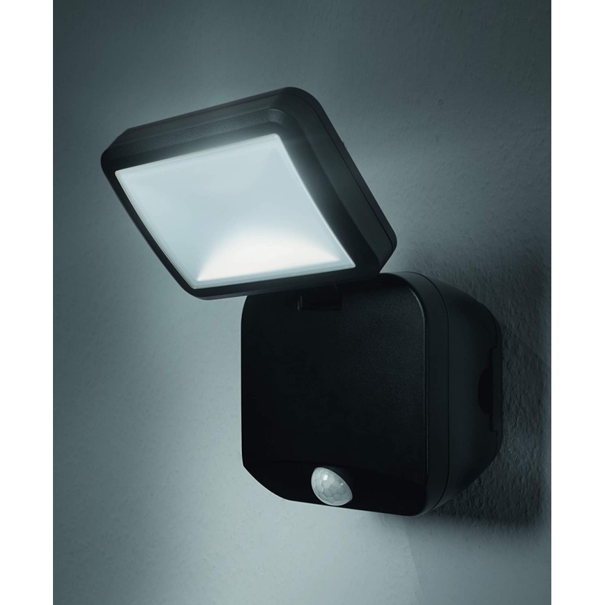 Ledvance - LED Riflettore da muro per esterni con sensore SPOTLIGHT LED/4W/4xD IP54