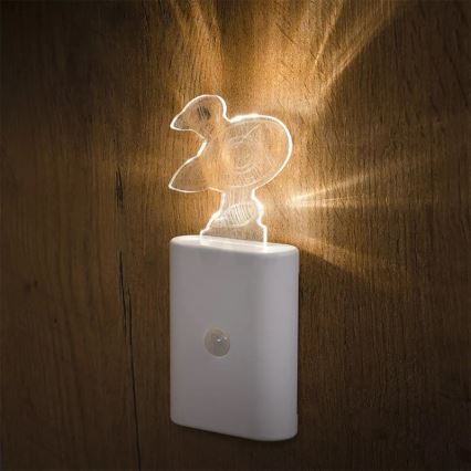 Ledvance - Luce di orientamento per bambini con sensore NIGHTLUX LED/0,2W/4,5V