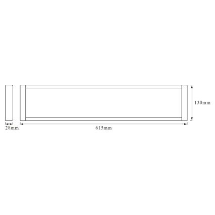 Ledvance - Luce LED a sospensione OFFICE LINE LED/25W/230V