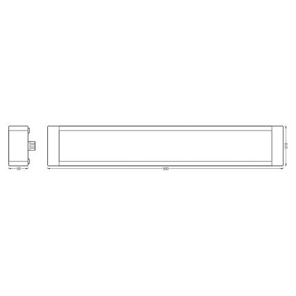Ledvance - Luce LED dimmerabile sottopensile SMART+ UNDERCABINET LED/8W/24/230V 2700-6500K Wi-Fi