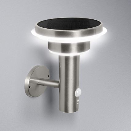 Ledvance - Luce solare dimmerabile a LED con sensore CIRCLE LED/6W/3,2V 2200 mAh IP44
