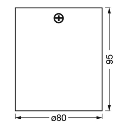 Ledvance - Luce Spot SPOT 1xGU10/7W/230V bianco