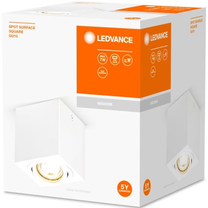 Ledvance - Luce Spot SPOT 1xGU10/7W/230V bianco