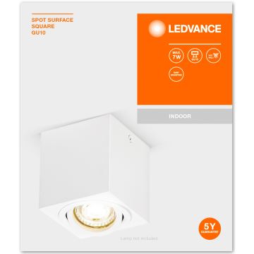 Ledvance - Luce Spot SPOT 1xGU10/7W/230V bianco