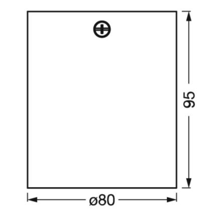 Ledvance - Luce Spot SPOT 1xGU10/7W/230V nero