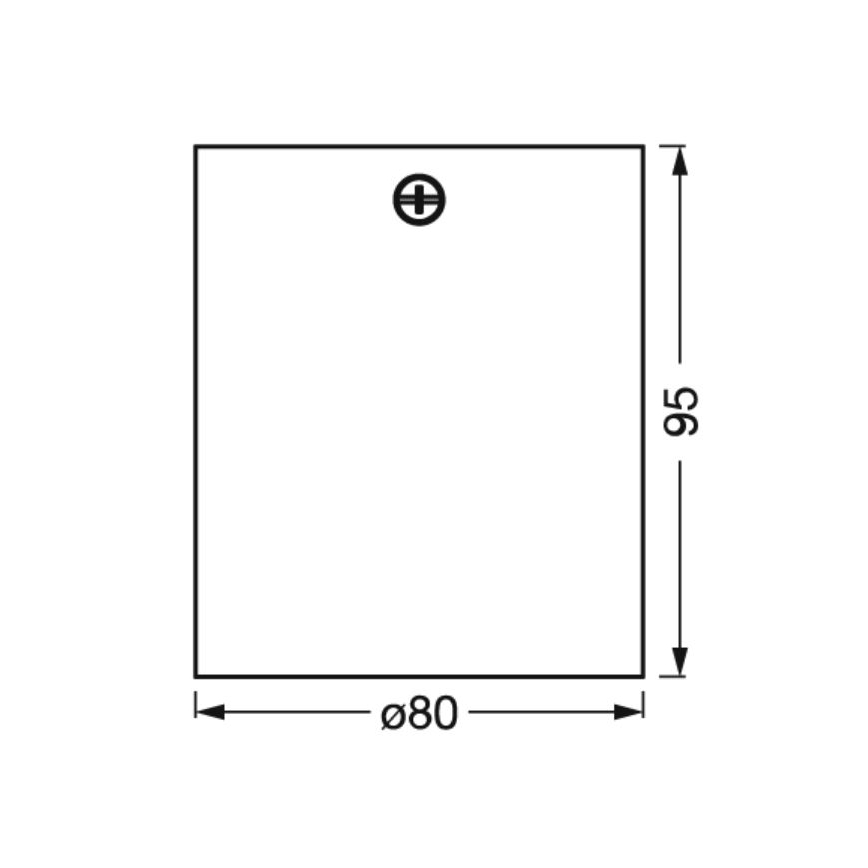 Ledvance - Luce Spot SPOT 1xGU10/7W/230V nero