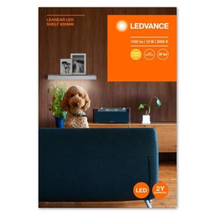 Ledvance - Mensola con illuminazione a LED LINEAR LED/12W/230V 60 cm IP44