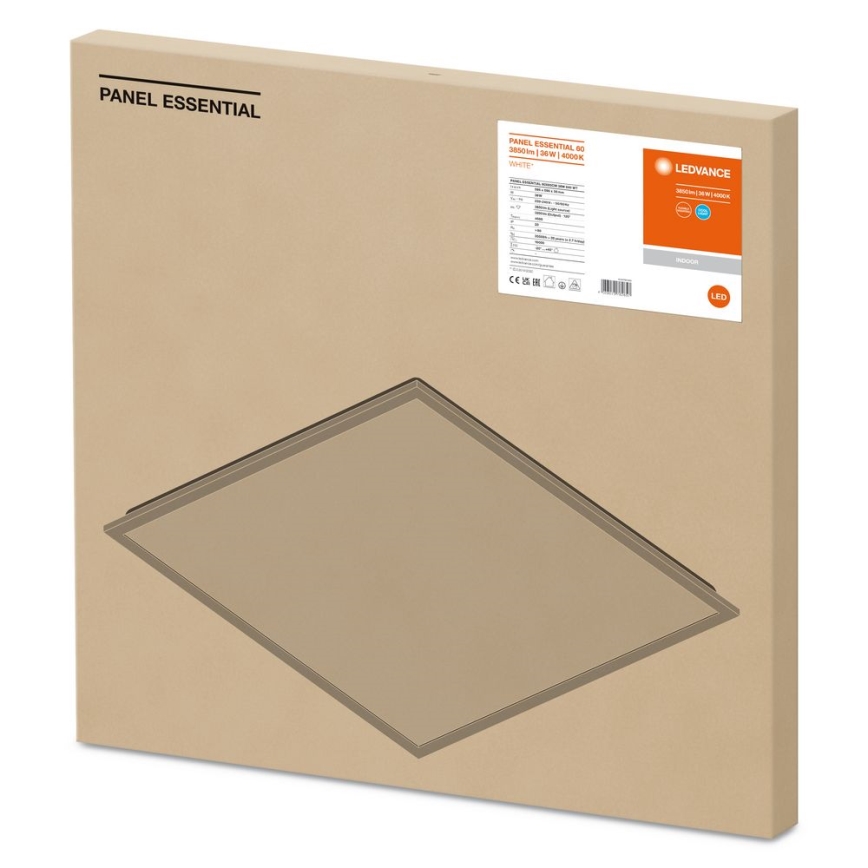 Ledvance - Pannello LED da incasso per controsoffitto ESSENTIAL LED/36W/230V 4000K 60x60 cm