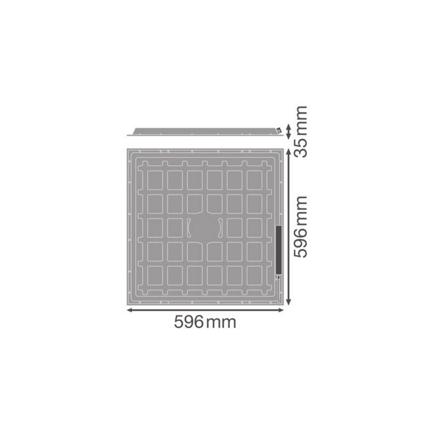 Ledvance - Pannello LED da incasso per controsoffitto ESSENTIAL LED/36W/230V 4000K 60x60 cm