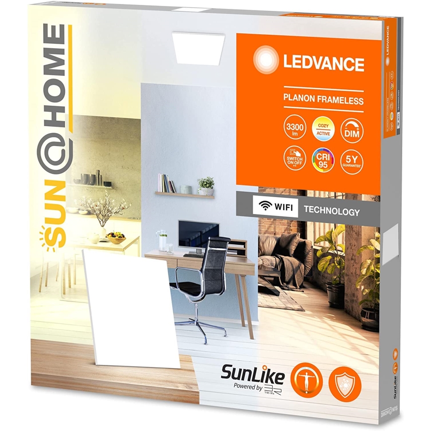 Ledvance - Pannello LED dimmerabile da parete SUN@HOME LED/35W/230V 2200-5000K CRI 95 Wi-Fi