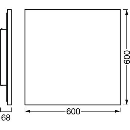 Ledvance - Pannello LED dimmerabile da parete SUN@HOME LED/35W/230V 2200-5000K CRI 95 Wi-Fi