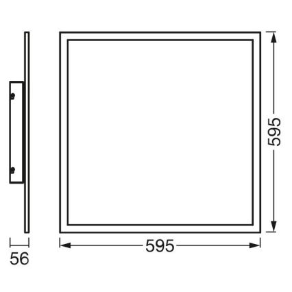 Ledvance - Pannello LED PLANON LED/40W/230V