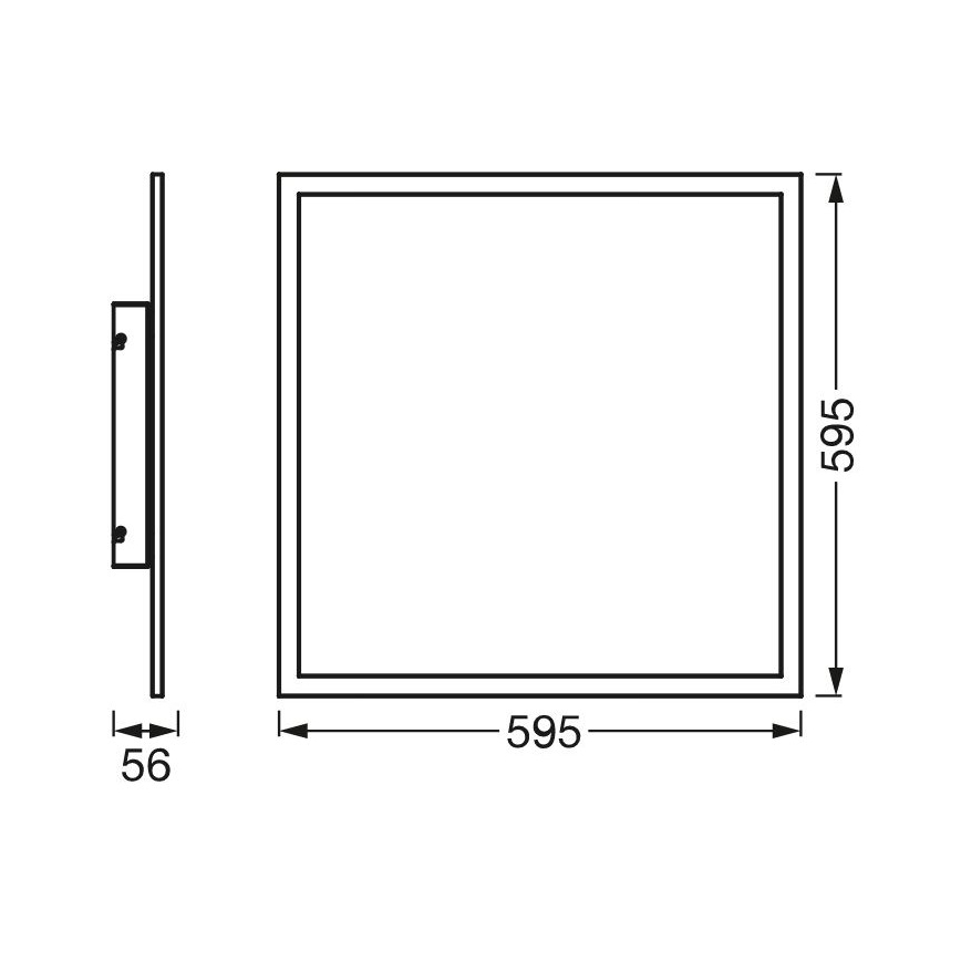 Ledvance - Pannello LED RGBW Dimmerabile SMART+ PLANON LED/40W/230V 3000-6500K Wi-Fi + telecomando