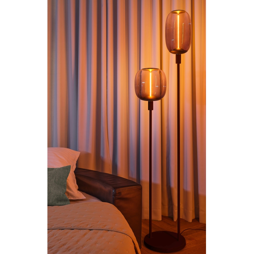 Ledvance - Piede lampada DECOR STICK 2xE27/40W/230V antracite