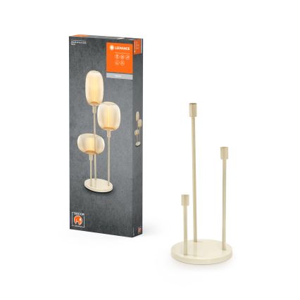 Ledvance - Piede lampada DECOR STICK 3xE27/40W/230V beige