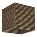 Ledvance - Plafoniera DECOR CARDBOARD 1xE27/15W/230V 25x25 cm