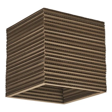 Ledvance - Plafoniera DECOR CARDBOARD 1xE27/15W/230V 25x25 cm