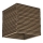 Ledvance - Plafoniera DECOR CARDBOARD 1xE27/15W/230V 25x25 cm