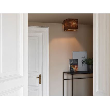 Ledvance - Plafoniera DECOR CARDBOARD 1xE27/15W/230V 25x25 cm