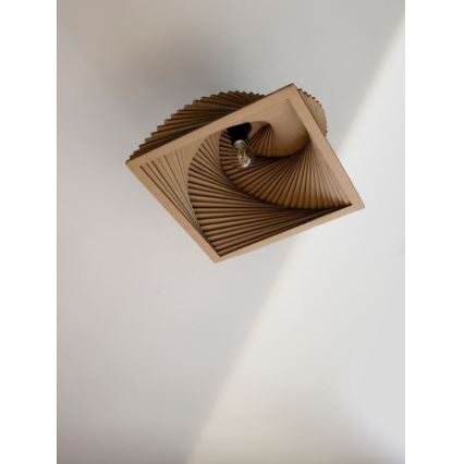 Ledvance - Plafoniera DECOR CARDBOARD 1xE27/15W/230V 40x40 cm