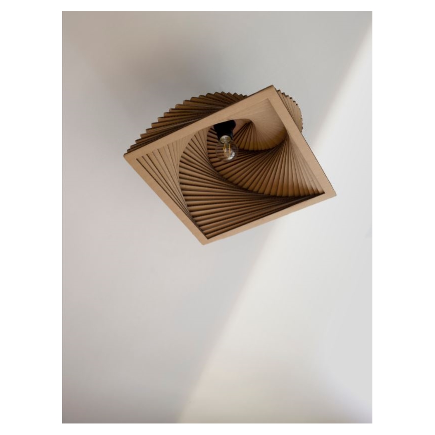 Ledvance - Plafoniera DECOR CARDBOARD 1xE27/15W/230V 40x40 cm