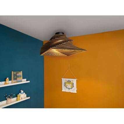 Ledvance - Plafoniera DECOR CARDBOARD 1xE27/15W/230V 40x40 cm
