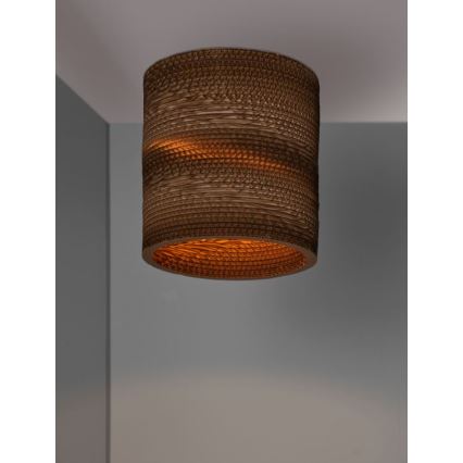 Ledvance - Plafoniera DECOR CARDBOARD 1xE27/15W/230V diametro 25 cm