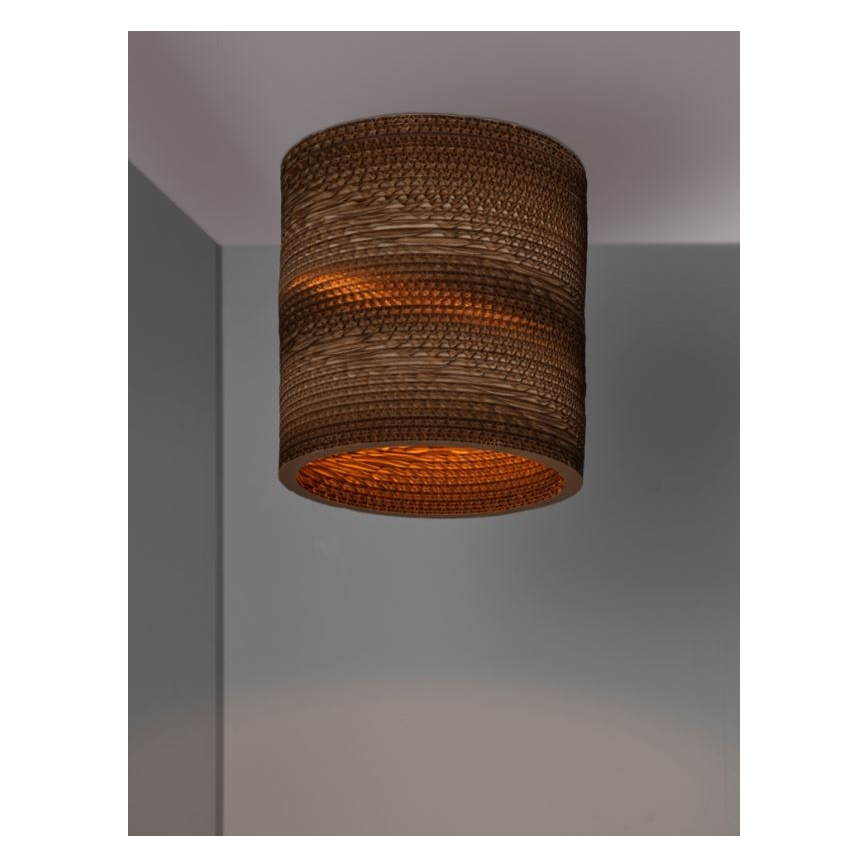 Ledvance - Plafoniera DECOR CARDBOARD 1xE27/15W/230V diametro 25 cm