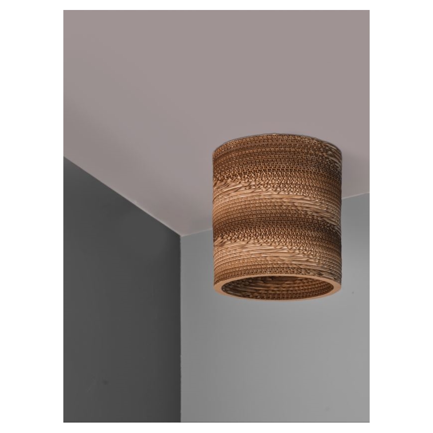 Ledvance - Plafoniera DECOR CARDBOARD 1xE27/15W/230V diametro 25 cm