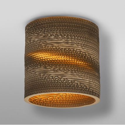 Ledvance - Plafoniera DECOR CARDBOARD 1xE27/15W/230V diametro 25 cm