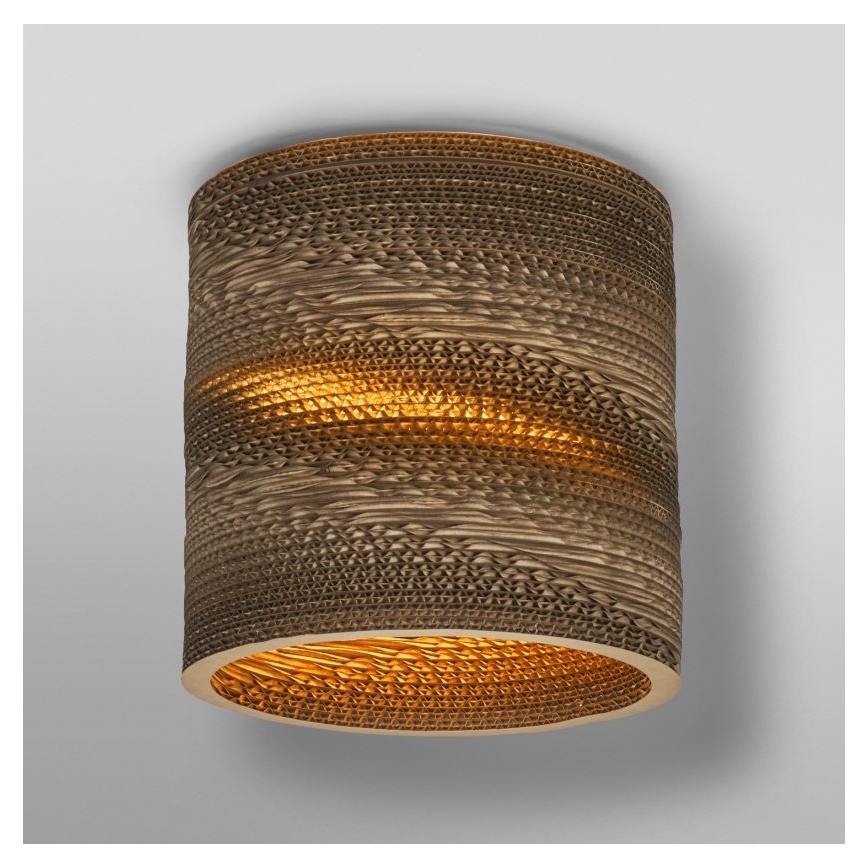 Ledvance - Plafoniera DECOR CARDBOARD 1xE27/15W/230V diametro 25 cm