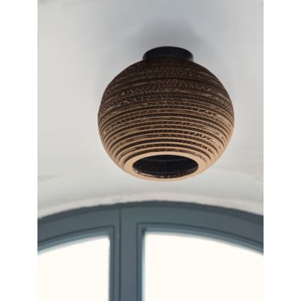 Ledvance - Plafoniera DECOR CARDBOARD 1xE27/15W/230V diametro 26 cm