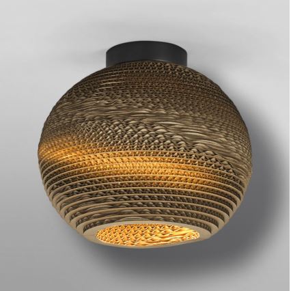Ledvance - Plafoniera DECOR CARDBOARD 1xE27/15W/230V diametro 26 cm