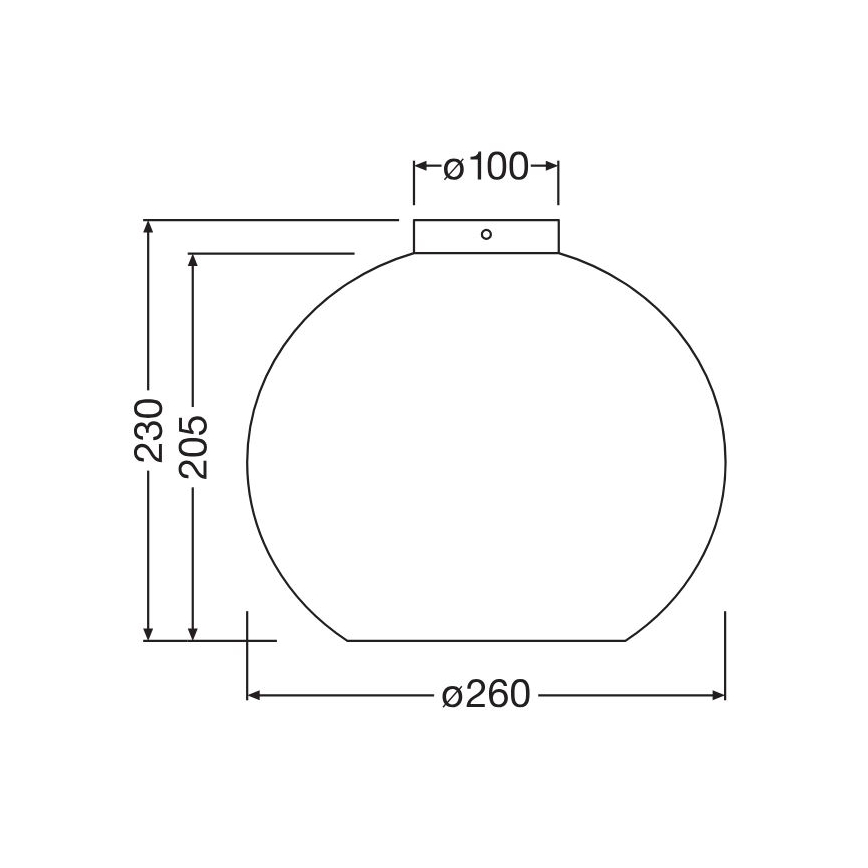 Ledvance - Plafoniera DECOR CARDBOARD 1xE27/15W/230V diametro 26 cm