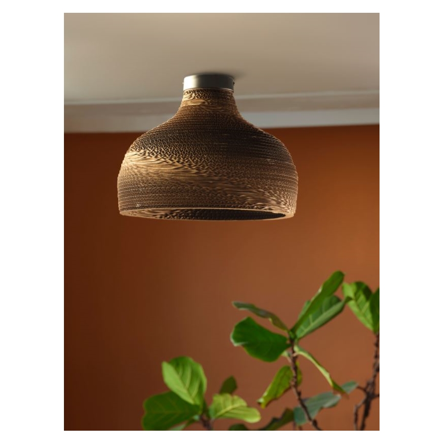 Ledvance - Plafoniera DECOR CARDBOARD 1xE27/15W/230V diametro 36 cm