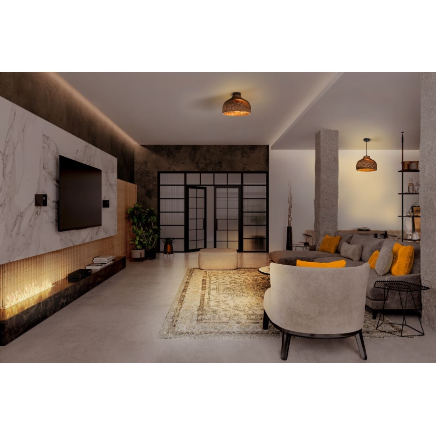 Ledvance - Plafoniera DECOR CARDBOARD 1xE27/15W/230V diametro 36 cm
