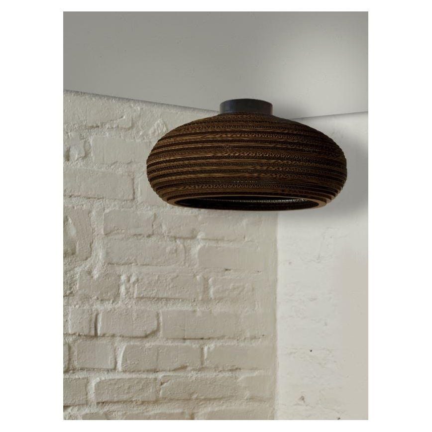 Ledvance - Plafoniera DECOR CARDBOARD 1xE27/15W/230V diametro 40 cm