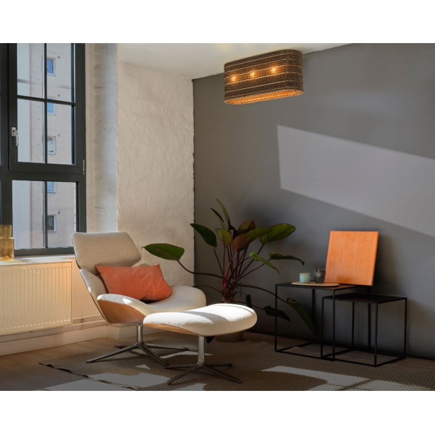 Ledvance - Plafoniera DECOR CARDBOARD 3xE27/15W/230V