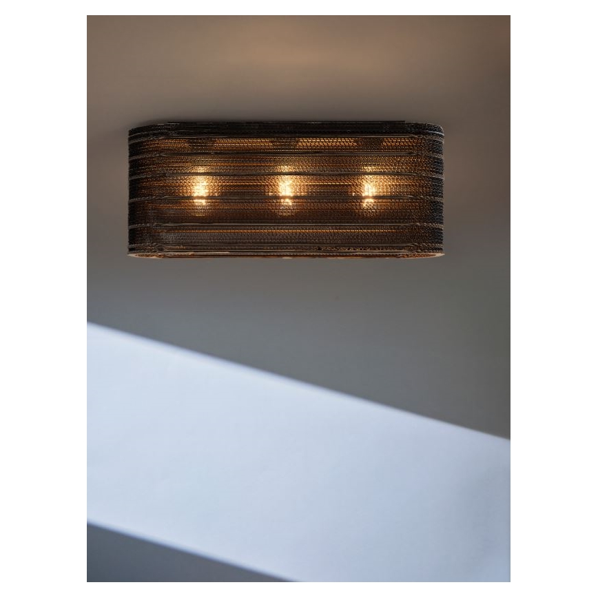 Ledvance - Plafoniera DECOR CARDBOARD 3xE27/15W/230V