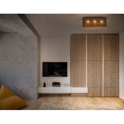 Ledvance - Plafoniera DECOR CARDBOARD 3xE27/15W/230V
