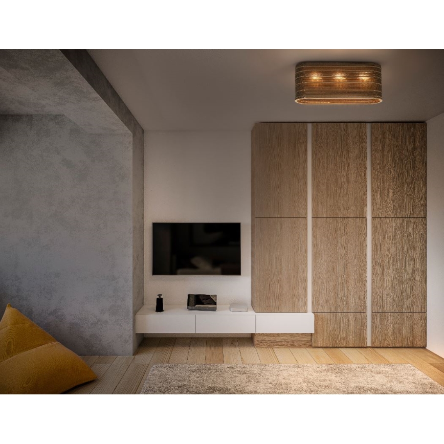 Ledvance - Plafoniera DECOR CARDBOARD 3xE27/15W/230V