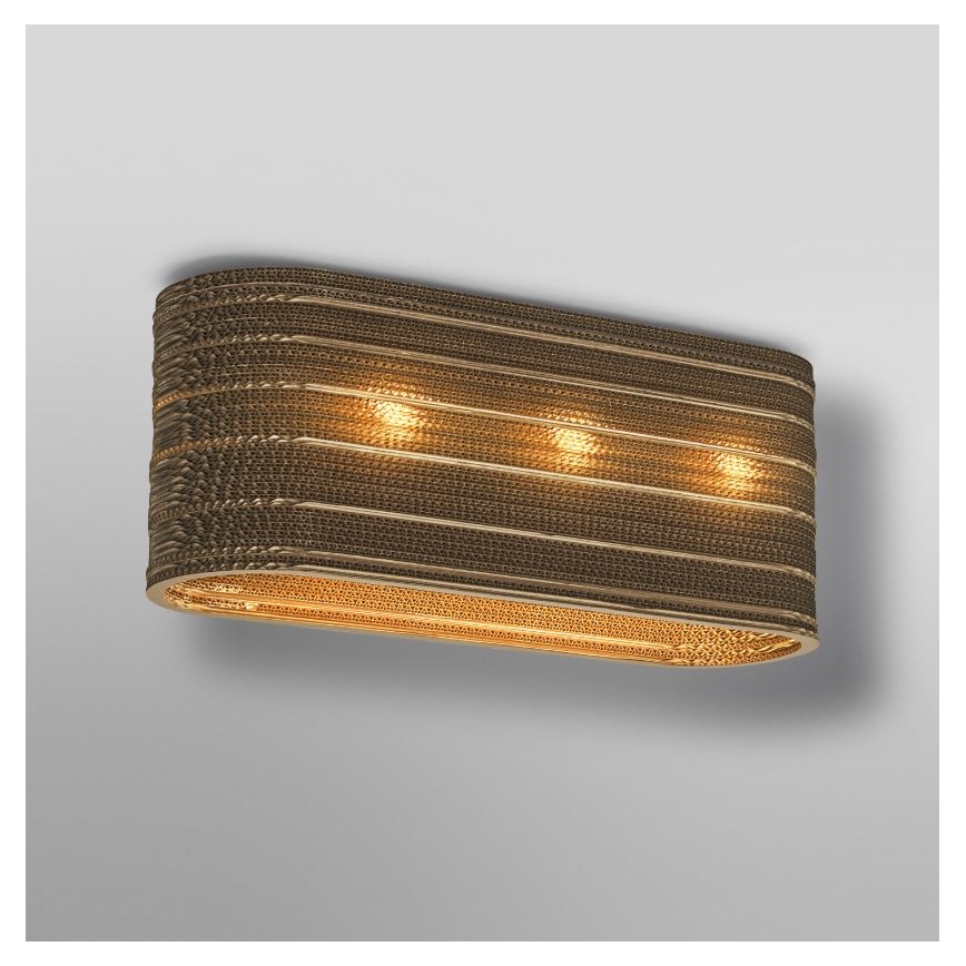 Ledvance - Plafoniera DECOR CARDBOARD 3xE27/15W/230V